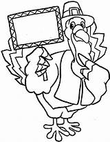 Turkey Thanksgiving Coloring Funny Pages Clipart Drawing Cliparts Turkeys Cute Library sketch template