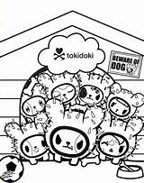 Tokidoki Coloring Pages Donutella Thorny Pags Beasts Everything Cute Character Book Library Xcolorings Popular Choose Board Coloringhome sketch template