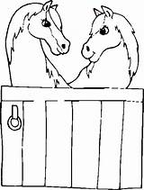 Pferde Malvorlagen Pferd Stall Horses Malbilder sketch template