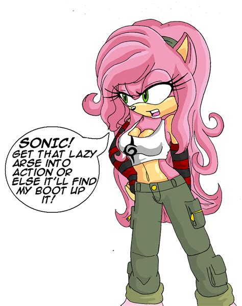 Image Older Amy Rose My Style By Wolfox Of Life Png