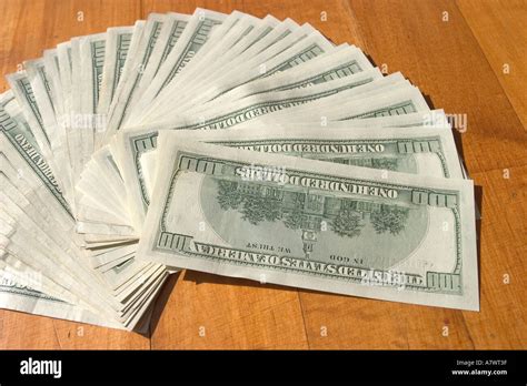 aligned  dollars  cash    american currency dollars stock photo  alamy