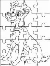 Disney Activities Puzzles Jigsaw Printable Websincloud Puzzle Color Numbers sketch template