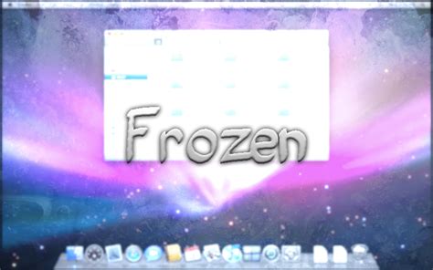frozen screensaver  mac  necro  deviantart