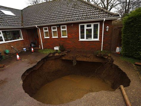 sinkholes  open   britain   effects  flooding