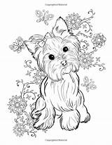 Coloring Pages Colouring Para Colorear Perro Schnauzer Dog Adult Yorkie Adulto Amazon Elsharouni Books Cindy Pencil Terrier Sheets Tattoo Template sketch template