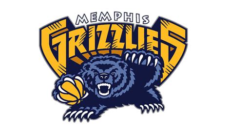 recolored   grizzlies logo   current colors
