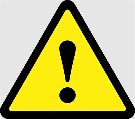 yellow triangle advarselstrekant color triangle hazard warning sign