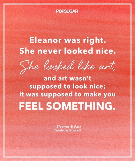 eleanor and park rainbow rowell book quotes popsugar