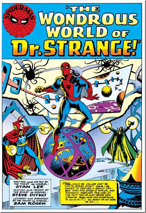 The Wondrous Worlds Of Doctor Strange Steve Ditko