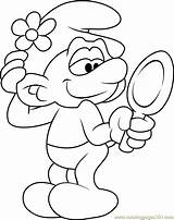 Coloring Smurf Smurfs Pages Vanity Coloringpages101 Cartoon Village Lost Printable Color Drawing Drawings Online sketch template