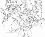 Roxas Hearts Kingdom Characters sketch template