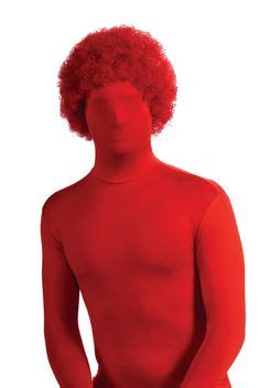 holidays afro wigclown wig red
