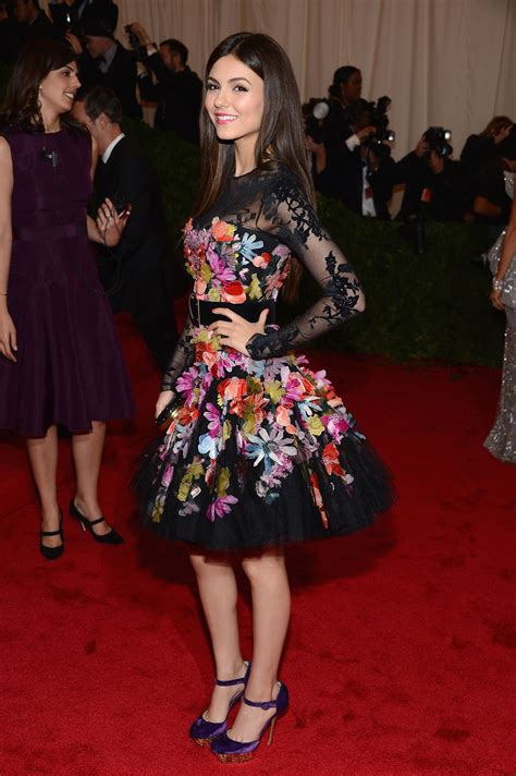 victoria justice at metropolitan museum of art s costume gala 2012 in new york hawtcelebs