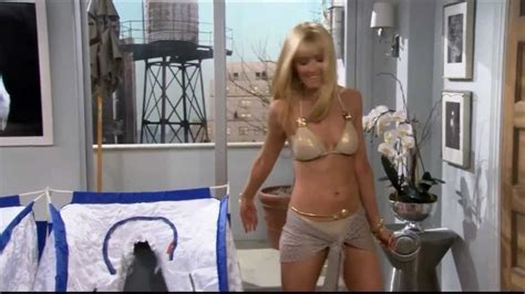 beth behrs looking sexy in a gold swim suite youtube