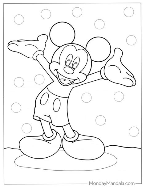 mickey mouse coloring pages   printables mickey mouse