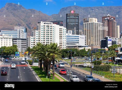 south africa western cape cape town  city center stock photo alamy
