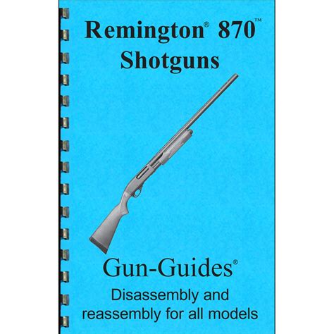 gun guides remington  assembly  disassembly guide brownells