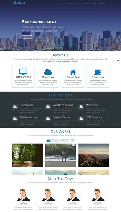 page design template  lawson trory