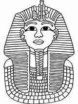 Egypte Toetanchamon Kleurplaten sketch template