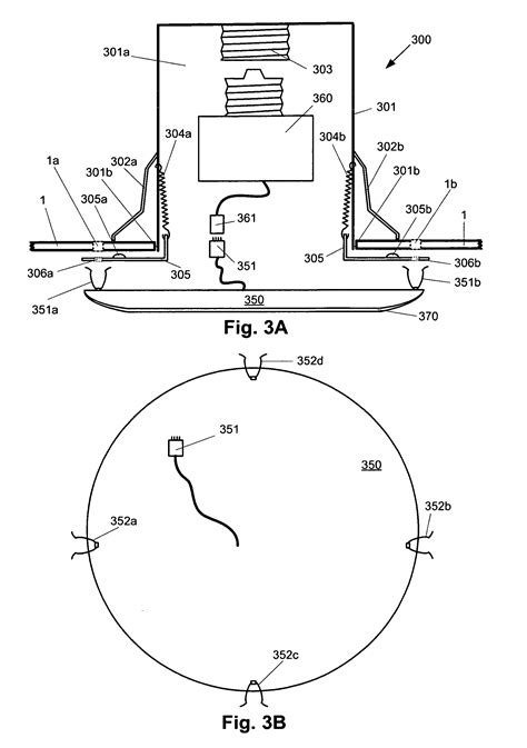 patent  lighting device   recessed light fixture google patents
