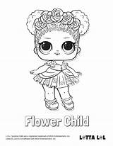 Lol Coloring Pages Surprise Doll Baby Alive Queen Flower Pop Bee Child Confetti Girls Lotta Series Kids Printable Colouring Books sketch template