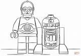 Coloring Lego C3po Wars Star Book Supercoloring Pages sketch template