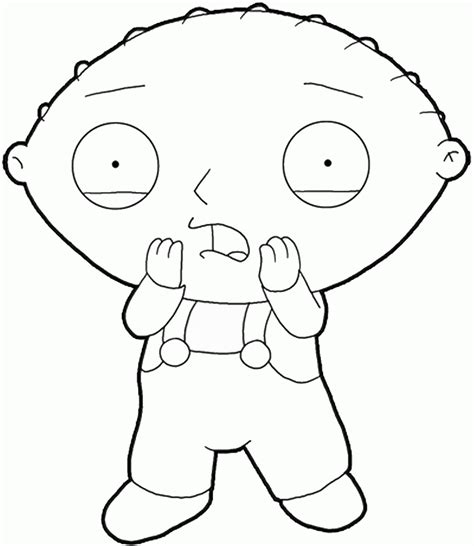 stewie family guy coloring pages coloring home