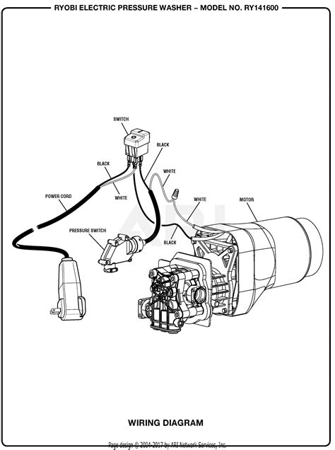 homelite ry electric pressure washer mfg   parts diagram  wiring diagram