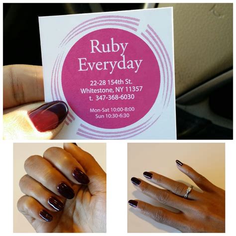 ruby nails salon    reviews day spas    st