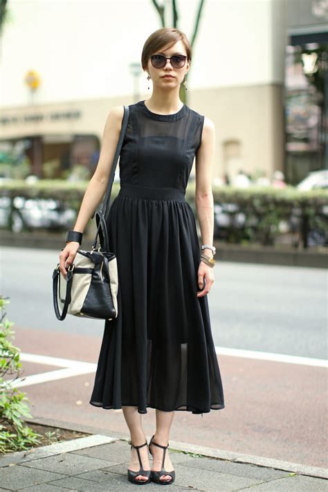 a classic black midi dress summer outfit ideas for 30 somethings popsugar fashion uk photo 19