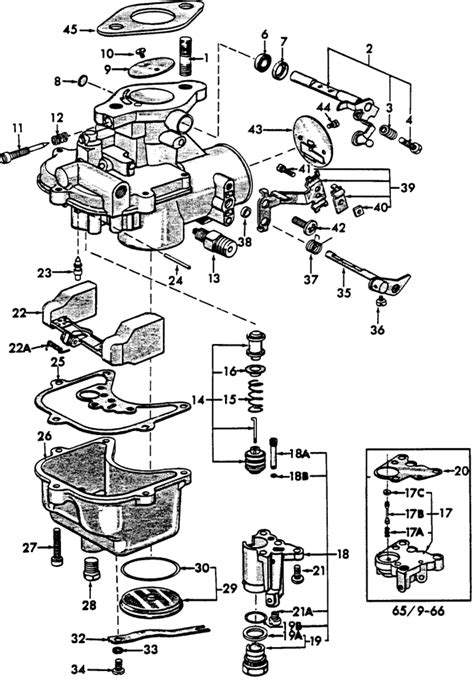 ford  carburetor diagram
