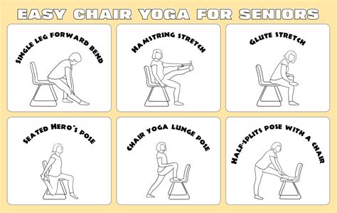 printable chair exercises  seniors  printable templates