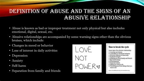 Ppt Relationships Physical And Emotional Abuse Powerpoint