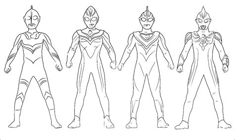 ultraman  coloring coloring pages