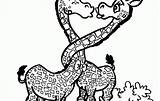 Coloring Pages Animal Teens Cool Printable Girls Christmas Getcolorings Giraffe Color Colouring Popular sketch template