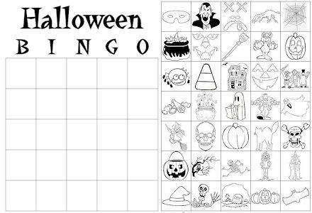 party games  play  pumpkins  fall halloween bingo