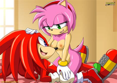 xbooru 2014 amy rose horny knuckles the echidna love mobius unleashed sex sonic series sonic