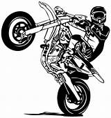 Supermoto Bike Motocross Motorcycle Ktm Zeichnung Ausmalen Kindergeburtstag Motto Coloriage Ausmalbilder Colorier Society6 sketch template