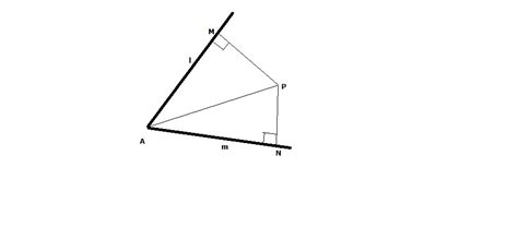If P Is A Point Equidistant From Two Lines L And M Intersecting At
