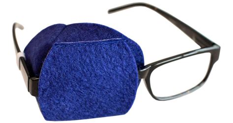 eye patches by patch pals royal blue eye patch for eye glasses