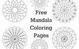 Mandala Coloring Pages Adults Tag Sparklingbuds sketch template