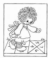 Raggedy Ann Coloring Pages Andy Bing Pasta Escolha Books Visit Tableau Choisir Un sketch template