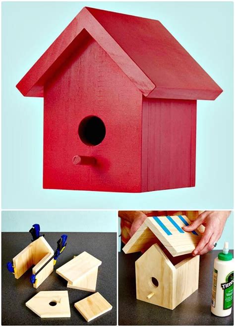 build  birdhouse  easy diy birdhouse ideas diy crafts bird houses diy bird