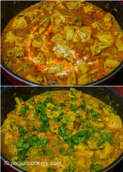 simple tasty tandoori chicken curry recipe pooja s cookery