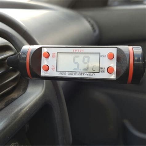car auto air conditioning ac digital thermometer temperature temp teater meter detector ac air