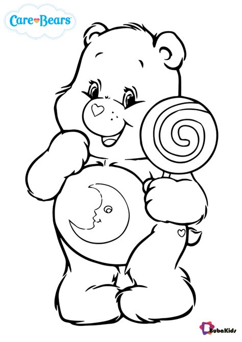 care bears coloring pages bubakidscom