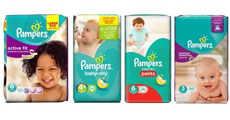 selected pampers large packs  tesco