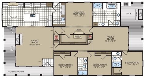 triple wide mobile home floor plans small bathroom designs