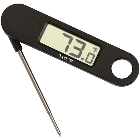taylor precision products digital cooking thermometer  probe  timer