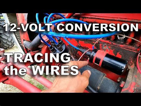 volt conversion wiring details tracing  wires youtube